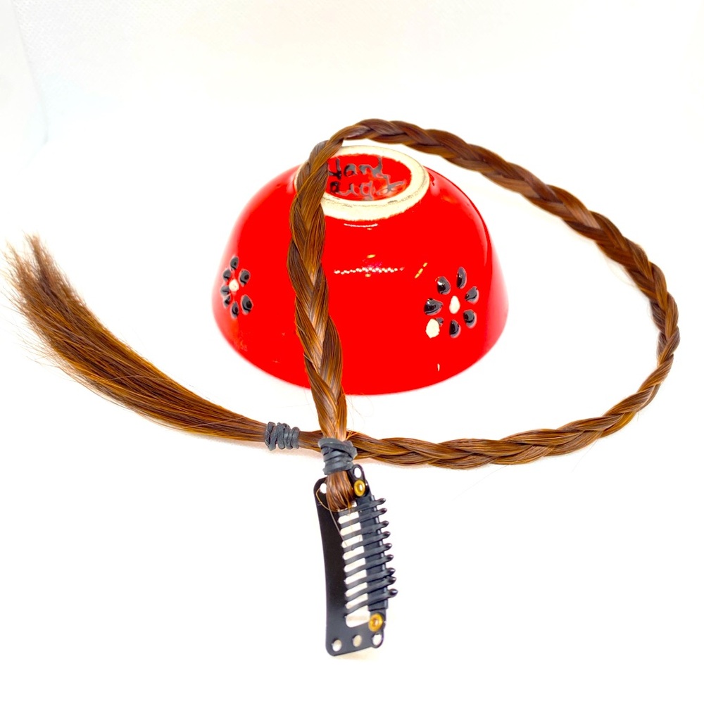 22” Clip-In Braid Extension in Chestnut Brown